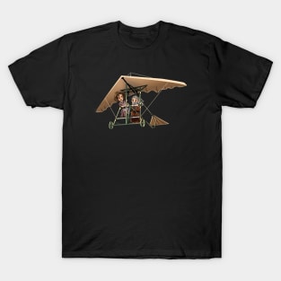 Like a bird!! - Janeway and Da Vinci T-Shirt